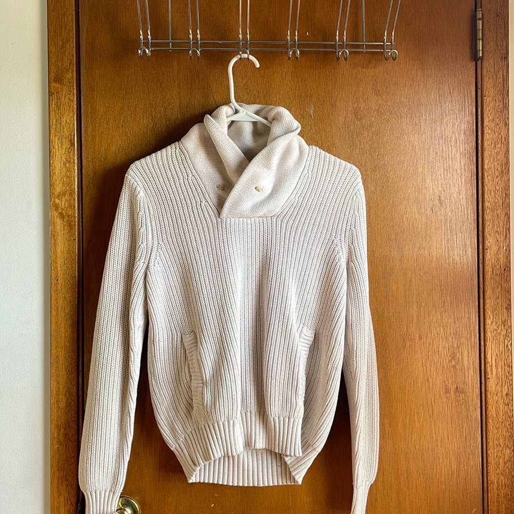 H&M knit cowell neck sweatshirt